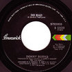 DONNY BURKS / Do Bad / Do Bad (Instrumental) (7inch)